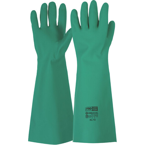 WORKWEAR, SAFETY & CORPORATE CLOTHING SPECIALISTS  - Nitrile Gauntlets 45cm