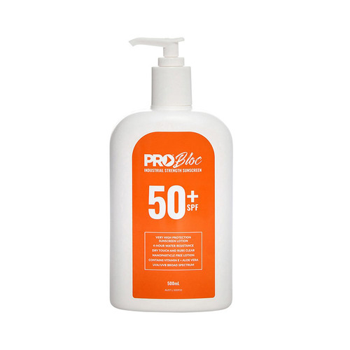 WORKWEAR, SAFETY & CORPORATE CLOTHING SPECIALISTS  - PRO BLOC 50+ Sunscreen