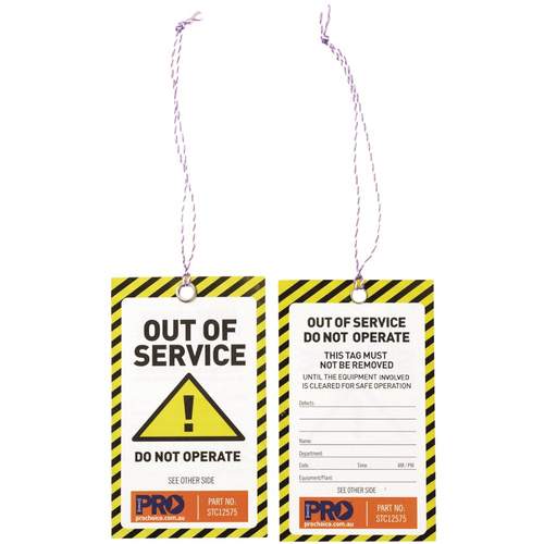 WORKWEAR, SAFETY & CORPORATE CLOTHING SPECIALISTS  - Safety Tag
