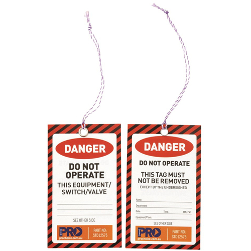 WORKWEAR, SAFETY & CORPORATE CLOTHING SPECIALISTS  - Safety Tag