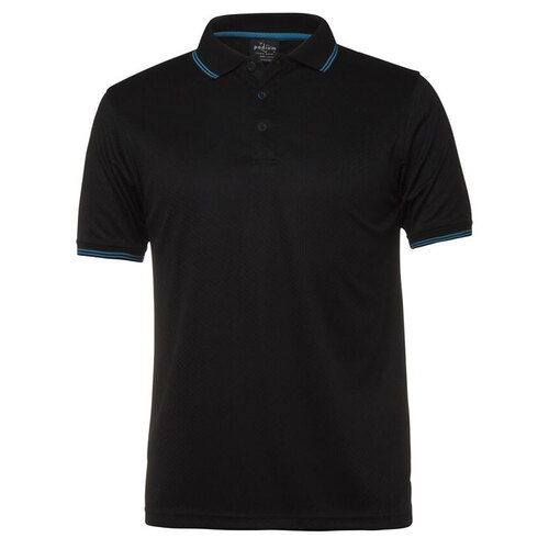 WORKWEAR, SAFETY & CORPORATE CLOTHING SPECIALISTS  - Jacquard Contrast Polo