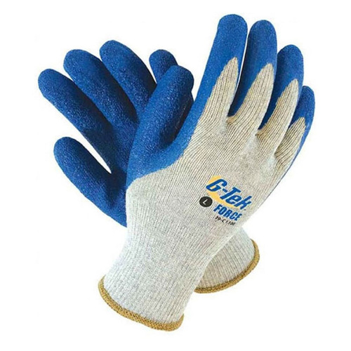 WORKWEAR, SAFETY & CORPORATE CLOTHING SPECIALISTS  - G-TEK FORCE POLY/COTTON KNITTED GLOVE