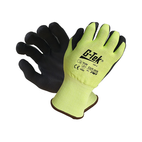 WORKWEAR, SAFETY & CORPORATE CLOTHING SPECIALISTS  - G-TEK CUT 3 HPPE GLASS LINER HI-VIS