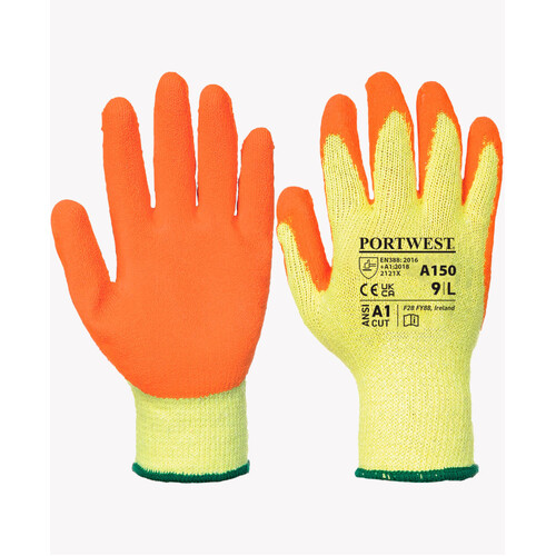 WORKWEAR, SAFETY & CORPORATE CLOTHING SPECIALISTS  - Fortis Grip Glove - Latex