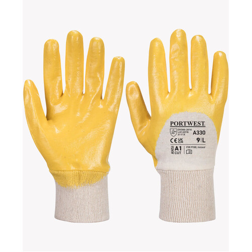 WORKWEAR, SAFETY & CORPORATE CLOTHING SPECIALISTS  - Nitrile Light Knitwrist Glove