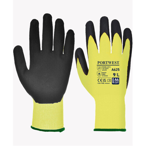 WORKWEAR, SAFETY & CORPORATE CLOTHING SPECIALISTS  - Vis-Tex Cut Resistant Glove - PU