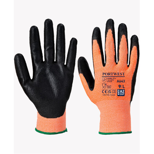 WORKWEAR, SAFETY & CORPORATE CLOTHING SPECIALISTS  - Amber Cut Nitrile Foam Glove