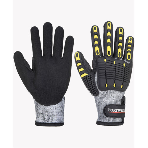 WORKWEAR, SAFETY & CORPORATE CLOTHING SPECIALISTS  - Anti Impact Cut Resistant Glove