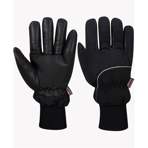 WORKWEAR, SAFETY & CORPORATE CLOTHING SPECIALISTS  - Apacha Cold Store Glove - Black - L