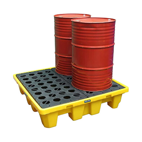 WORKWEAR, SAFETY & CORPORATE CLOTHING SPECIALISTS  - PRATT SPILL PALLET STANDARD 4 DRUM