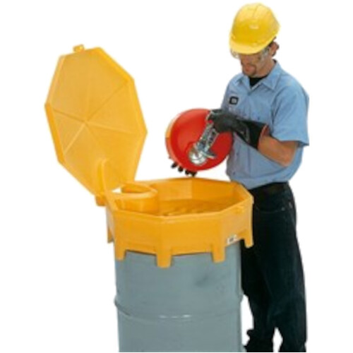 WORKWEAR, SAFETY & CORPORATE CLOTHING SPECIALISTS  - PRATT GLOBAL FUNNEL WITH SPOUT AND HINGED COVER