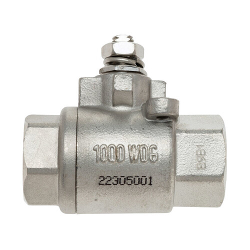 WORKWEAR, SAFETY & CORPORATE CLOTHING SPECIALISTS  - PRATT 316 STAINLESS STEEL 15MM BALL VALVE