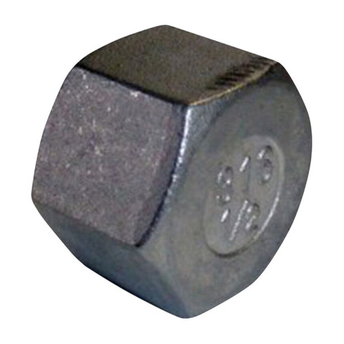 WORKWEAR, SAFETY & CORPORATE CLOTHING SPECIALISTS  - PRATT HEX CAP 15MM FOR AUXILIARY OUTLET ON SHOWER STANCHIONS