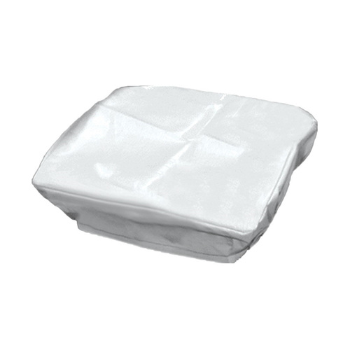 WORKWEAR, SAFETY & CORPORATE CLOTHING SPECIALISTS  - PRATT 120L BIN COVER - WHITE