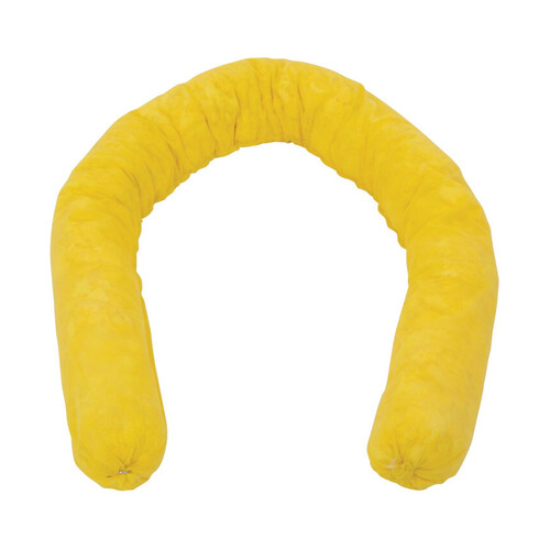 WORKWEAR, SAFETY & CORPORATE CLOTHING SPECIALISTS  - PRATT YELLOW HAZCHEM BOOM 420G / 7.6CM X 1.2M