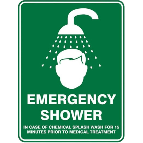 WORKWEAR, SAFETY & CORPORATE CLOTHING SPECIALISTS  - EMERGENCY SHOWER PIC (PS2CM) 450 X 300  METAL