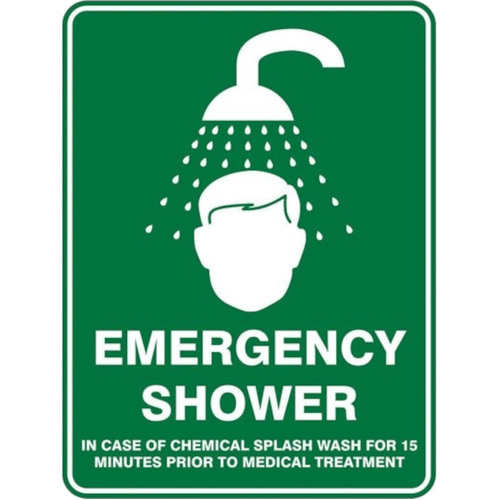 WORKWEAR, SAFETY & CORPORATE CLOTHING SPECIALISTS  - EMERGENCY SHOWER PIC (PS2CP) 450 X 300 POLY