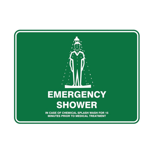 WORKWEAR, SAFETY & CORPORATE CLOTHING SPECIALISTS  - EMERGENCY SHOWER PIC (PS2M) 600 X 450 METAL