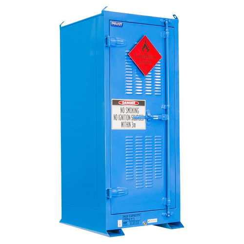 WORKWEAR, SAFETY & CORPORATE CLOTHING SPECIALISTS  - PRATT OUTDOOR DANGEROUS GOODS STORAGE CABINET - 250L DRUM