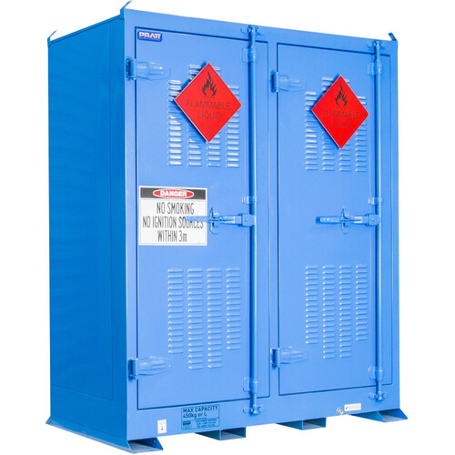 WORKWEAR, SAFETY & CORPORATE CLOTHING SPECIALISTS  - PRATT OUTDOOR DANGEROUS GOODS STORAGE CABINET - 450L