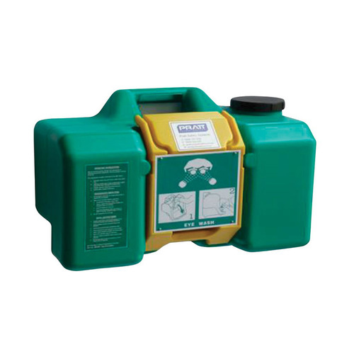 WORKWEAR, SAFETY & CORPORATE CLOTHING SPECIALISTS  - PRATT PORTABLE GRAVITY FED EYE WASH UNIT. 35 LTR