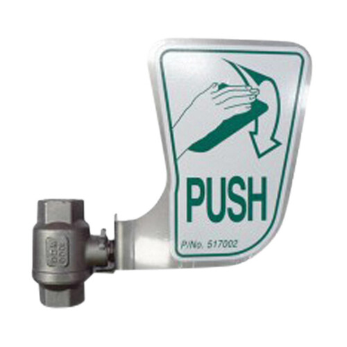 WORKWEAR, SAFETY & CORPORATE CLOTHING SPECIALISTS  - PRATT PUSH HANDLE & 15MM BALL VALVE KIT - VERTICAL ASSEMBLY