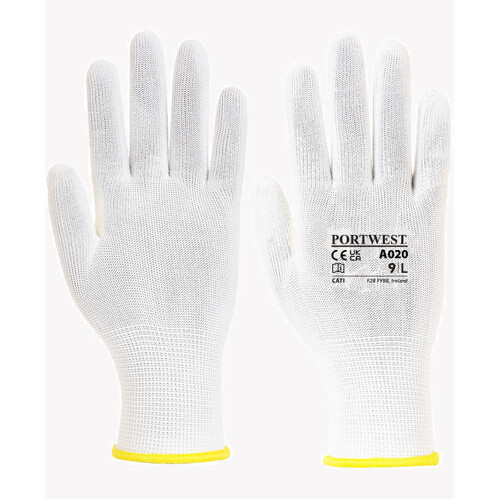 WORKWEAR, SAFETY & CORPORATE CLOTHING SPECIALISTS  - Assembly Glove White - White - L