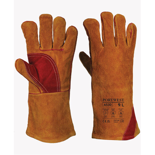 WORKWEAR, SAFETY & CORPORATE CLOTHING SPECIALISTS  - Reinforced Welding Gauntlet