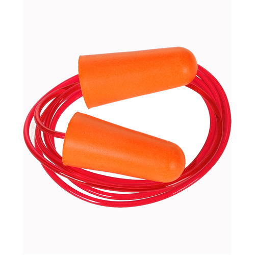 WORKWEAR, SAFETY & CORPORATE CLOTHING SPECIALISTS  - Corded PU Foam Ear Plug (200 Pairs)