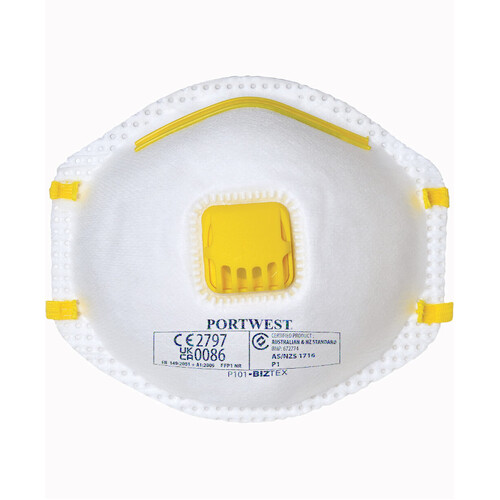 WORKWEAR, SAFETY & CORPORATE CLOTHING SPECIALISTS  - FFP1 VALVED DUST MIST RESPIRATOR