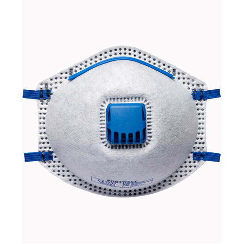 WORKWEAR, SAFETY & CORPORATE CLOTHING SPECIALISTS  - FFP2 CARBON VALVED DUST MIST FUME RESPIRATOR