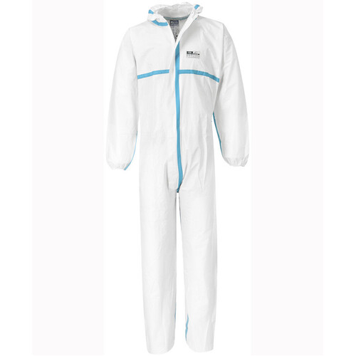 WORKWEAR, SAFETY & CORPORATE CLOTHING SPECIALISTS  - BIZTEX MICROPOROUS COVERALL TYPE 4/5/6 - 50 Pack