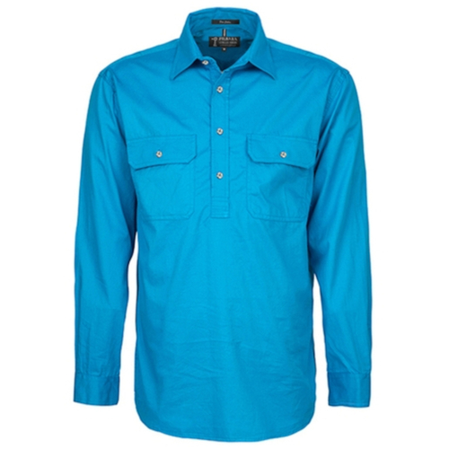 WORKWEAR, SAFETY & CORPORATE CLOTHING SPECIALISTS  - Men's Pilbara Shirt - Closed Front Light Weight