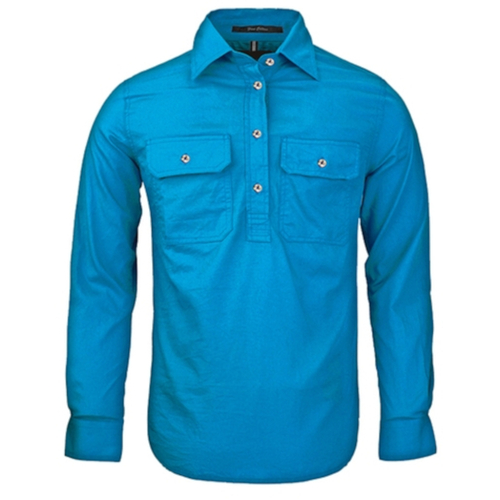 WORKWEAR, SAFETY & CORPORATE CLOTHING SPECIALISTS  - Women's Pilbara Shirt - Closed Front Light Weight