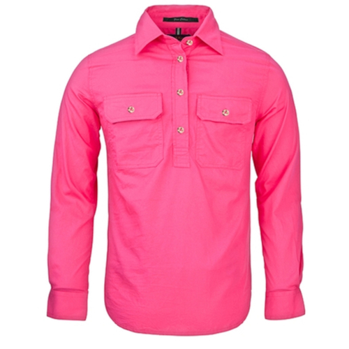 WORKWEAR, SAFETY & CORPORATE CLOTHING SPECIALISTS  - Women's Pilbara Shirt - Closed Front Light Weight
