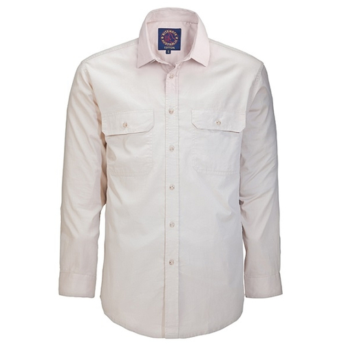 WORKWEAR, SAFETY & CORPORATE CLOTHING SPECIALISTS  - Open Front Men's Pilbara Shirt