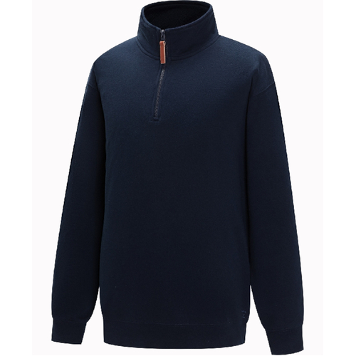 WORKWEAR, SAFETY & CORPORATE CLOTHING SPECIALISTS  - Pilbara Mens Classic Zipper C/F Fleece Pullover