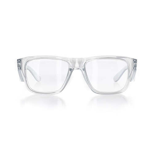 WORKWEAR, SAFETY & CORPORATE CLOTHING SPECIALISTS  - Fusion Clear Frame/Clear UV400