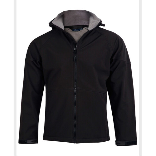 WORKWEAR, SAFETY & CORPORATE CLOTHING SPECIALISTS  - Men's Softshell Full Zip Hoodie