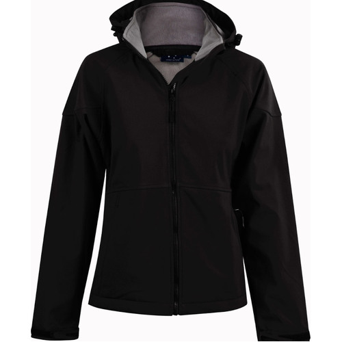 WORKWEAR, SAFETY & CORPORATE CLOTHING SPECIALISTS  - Ladies Softshell Full Zip Hoodie