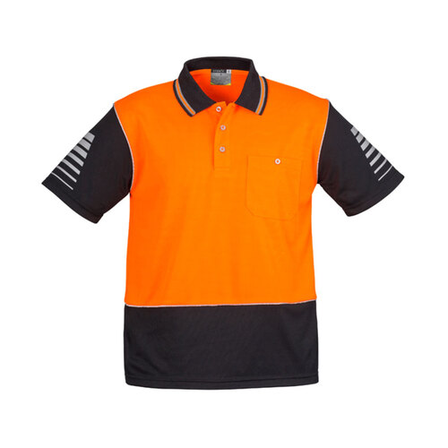 WORKWEAR, SAFETY & CORPORATE CLOTHING SPECIALISTS  - Mens Hi Vis Zone Polo