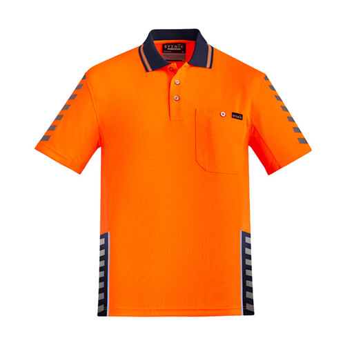 WORKWEAR, SAFETY & CORPORATE CLOTHING SPECIALISTS  - Mens Hi Vis Komodo Polo