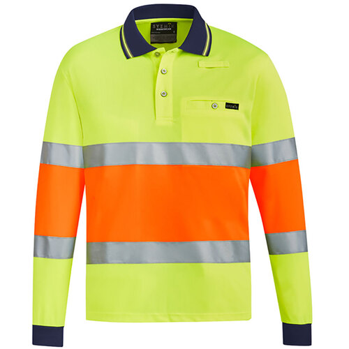 WORKWEAR, SAFETY & CORPORATE CLOTHING SPECIALISTS  - Unisex Hi Vis Bio Motion Taped Polo