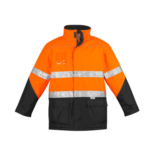 WORKWEAR, SAFETY & CORPORATE CLOTHING SPECIALISTS  - Mens Hi Vis Storm Jacket