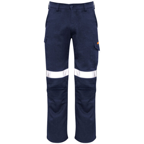 WORKWEAR, SAFETY & CORPORATE CLOTHING SPECIALISTS  - Mens Orange Flame Taped Cargo Pant (Regular)