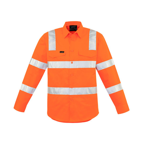 WORKWEAR, SAFETY & CORPORATE CLOTHING SPECIALISTS  - Mens Bio Motion Vic Rail Shirt