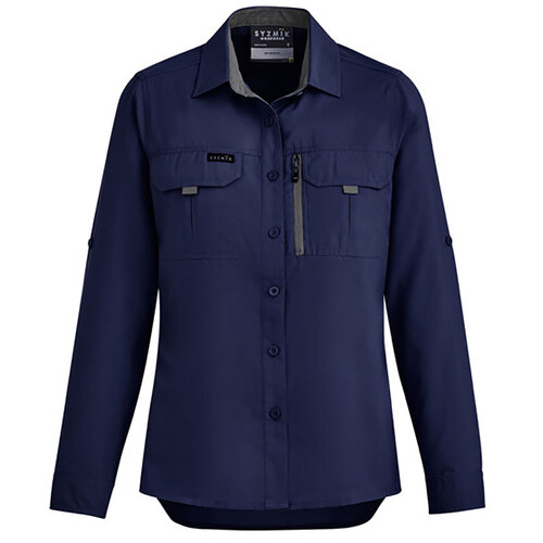 WORKWEAR, SAFETY & CORPORATE CLOTHING SPECIALISTS  - Womens Outdoor L/S Shirt