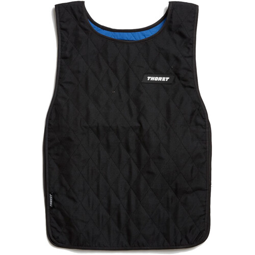 WORKWEAR, SAFETY & CORPORATE CLOTHING SPECIALISTS  - COOLING SLIP-OVER VEST BLACK