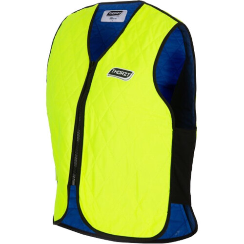 WORKWEAR, SAFETY & CORPORATE CLOTHING SPECIALISTS  - THORZT EVAPORATIVE COOLING VEST HIGH VIZ YELLOW XS