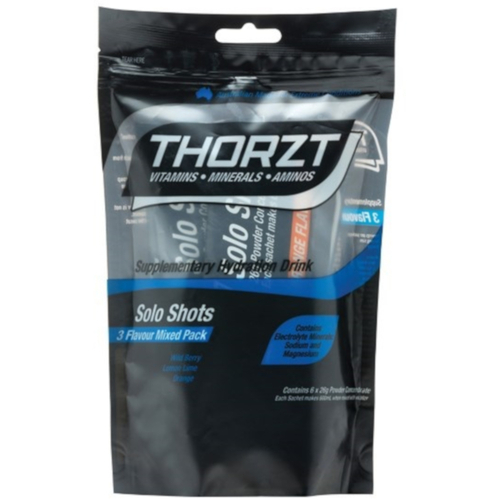 WORKWEAR, SAFETY & CORPORATE CLOTHING SPECIALISTS  - THORZT LOW GI SOLO SHOT MIXED PACK 26g